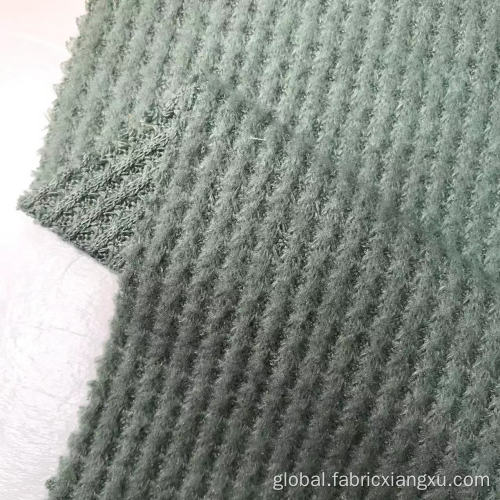 Rib Knit Fabric brushed ribbed stretch knit fabric Manufactory